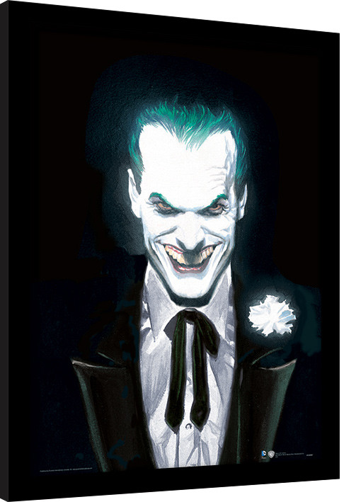 Framed poster DC Comics - Joker Suited