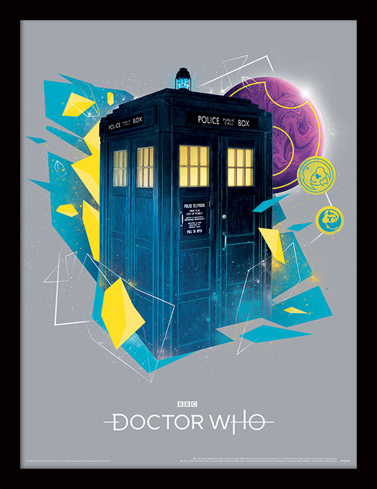 The 16 Doctors and Tardis - Minimalist Poster — Posteritty