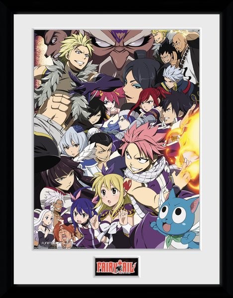 Europosters at Season poster Key Art 6 Framed | - Fairy Tail Buy