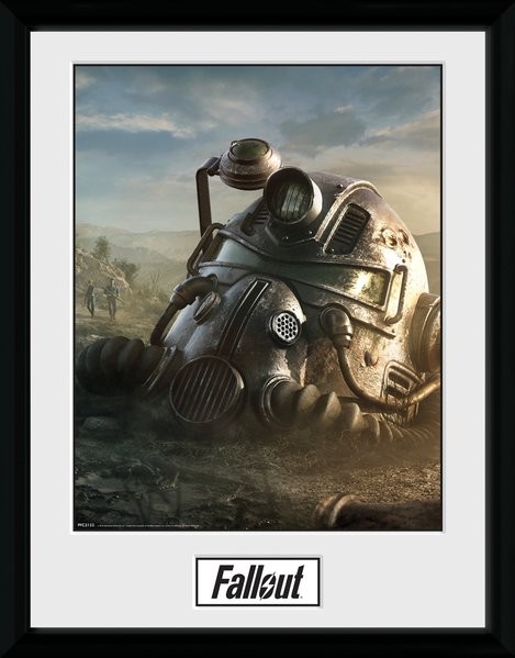 Framed poster Fallout 76 - Mask