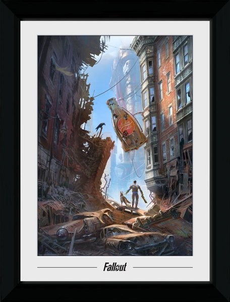 Fallout 76 - Vault Boys Framed poster