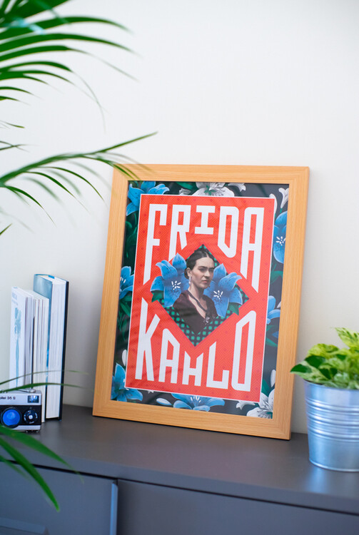 Framed poster Frida Kahlo