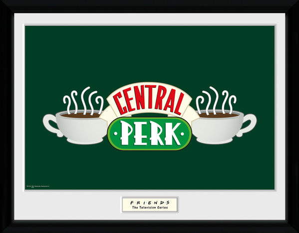 Framed poster Friends - Central Perk