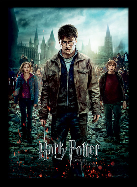 Harry Potter Deathly Hallows Part 2 Framed Poster Buy At Europosters