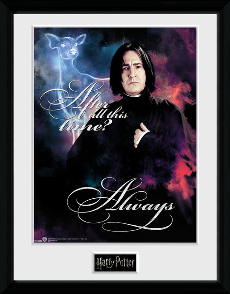 Framed poster Harry Potter - Snape Always