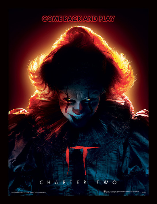 Framed poster IT: Chapter Two - Come Back and Play