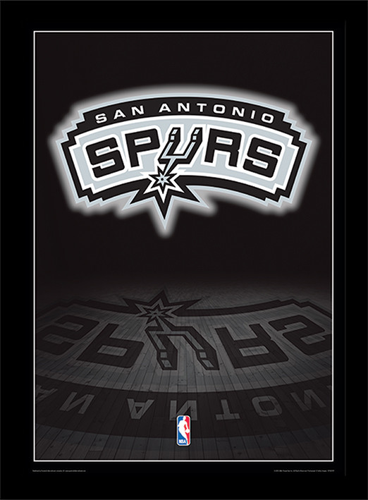 Nba San Antonio Spurs Logo Framed Poster Buy At Abposters Com
