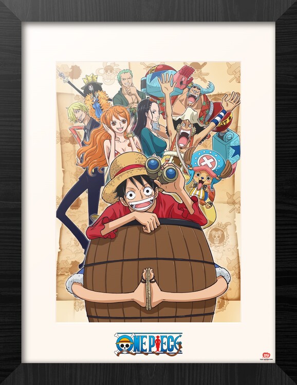 One Piece - Punk Hazard Framed poster