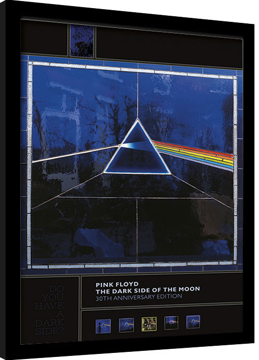 Framed poster Pink Floyd - Dark Side of the Moon (30th Anniversary)