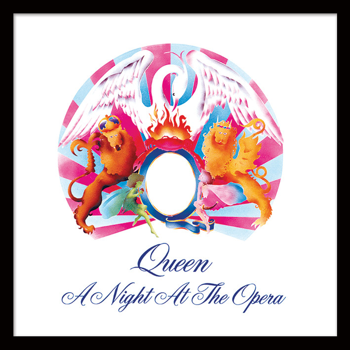 Framed poster Queen - A Night At The Opera