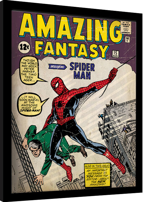 Framed poster Spider-Man - Issue 1
