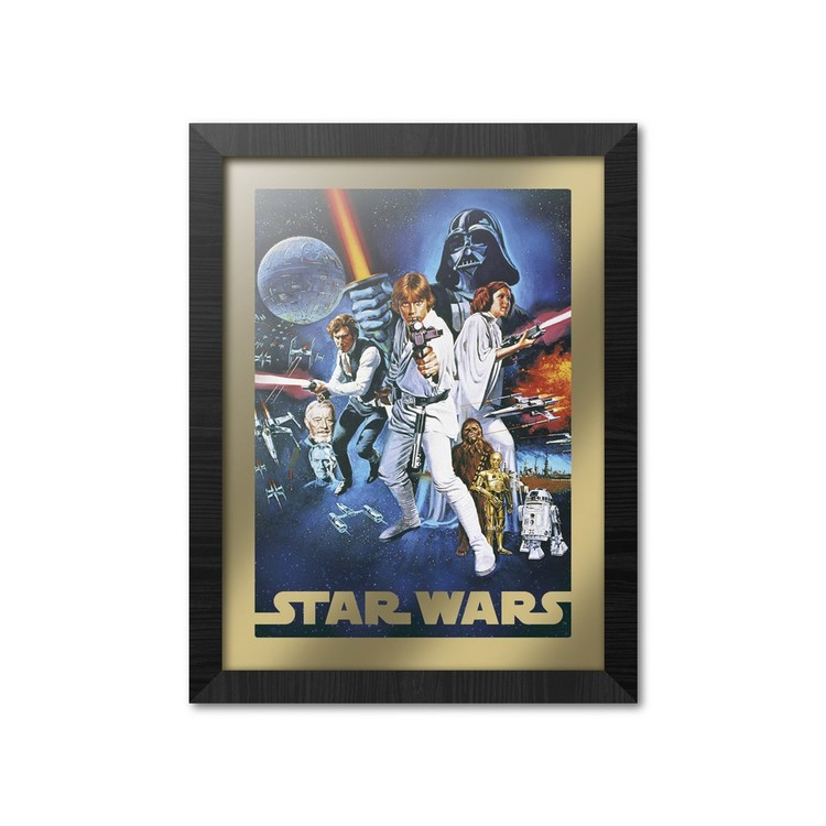 Framed poster Star Wars - A New Hope