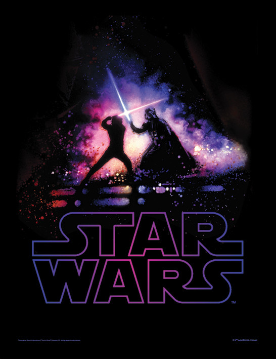Master diploma Lang Let op Star Wars - Battle Framed poster | Buy at Europosters