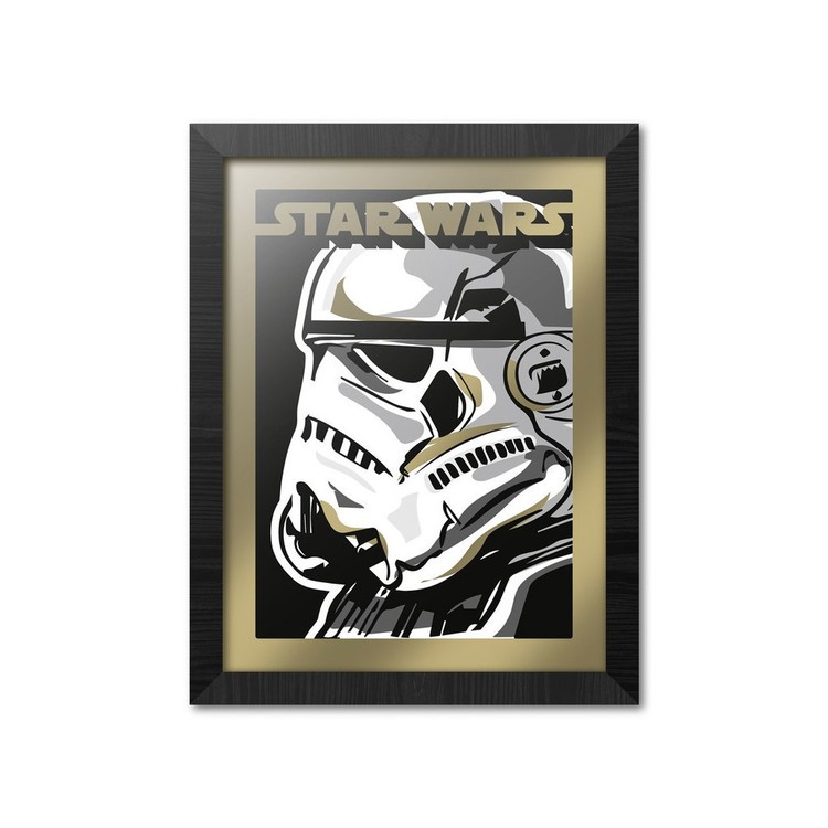 Framed poster Star Wars - Stormtrooper