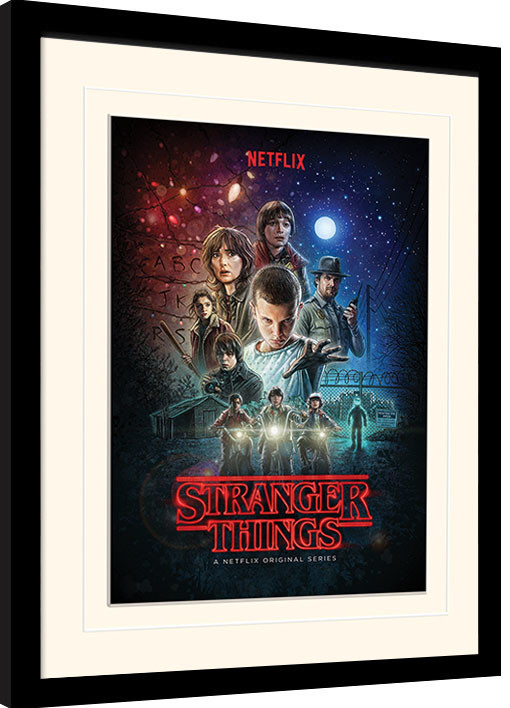 Framed poster Stranger Things - One Sheet