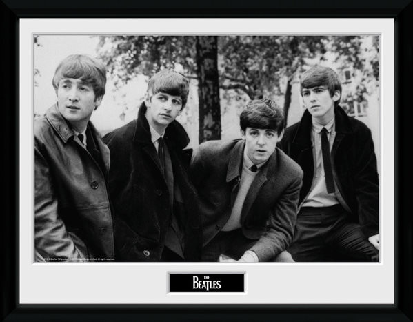 Framed poster The Beatles - Pose