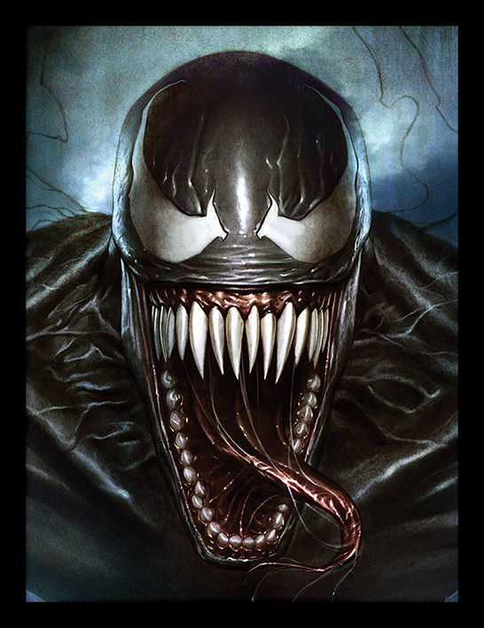 Framed poster Venom - Sinister Smile
