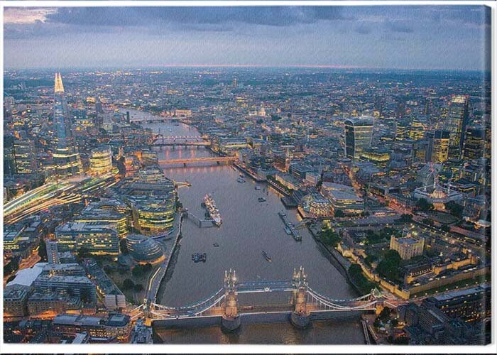 Slika na platnu Jason Hawkes - London