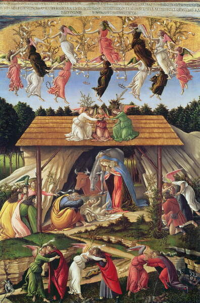 Slika na platnu Mystic Nativity, 1500