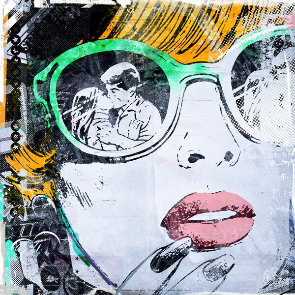 Slika na platnu What happened, 2015