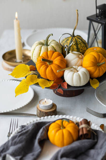 Slika na platnu Pumpkin table decor