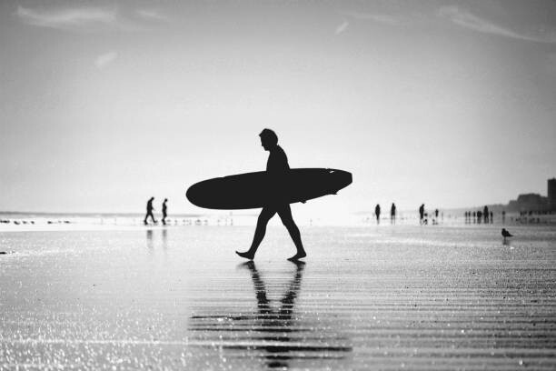 Slika na platnu Surfer