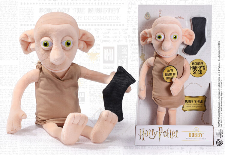 Peluche Dobby 42 cm - Harry Potter per veri fan