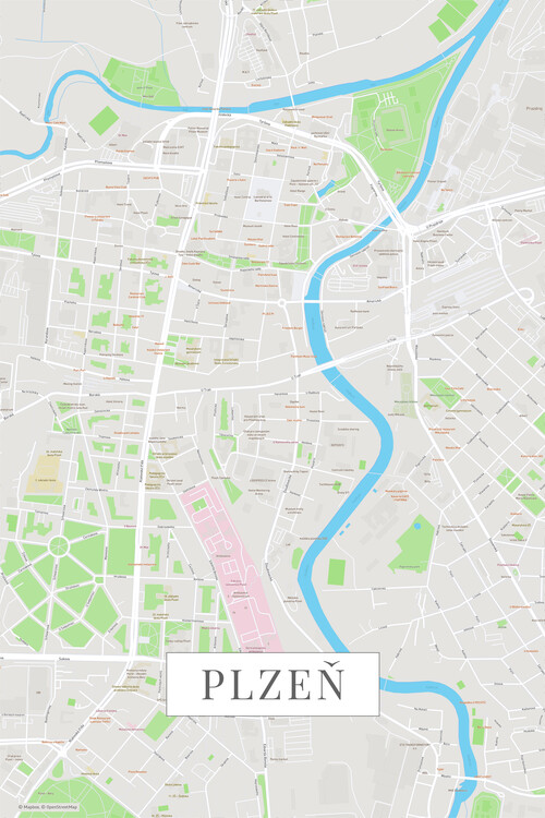 Фотошпалери Plzen color