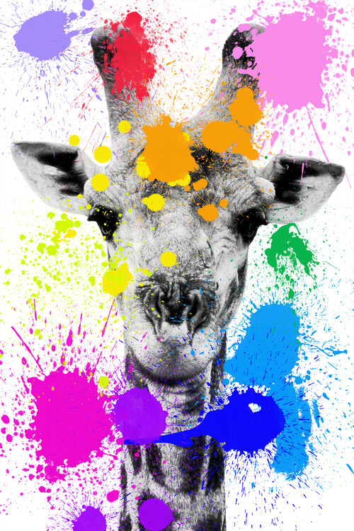 Art Print on Demand Giraffe