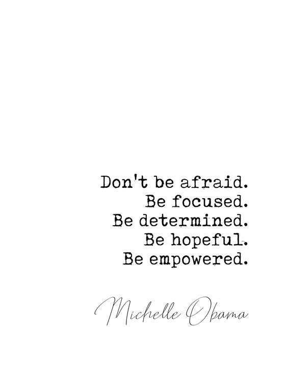 Illustration Quote Michelle Obama