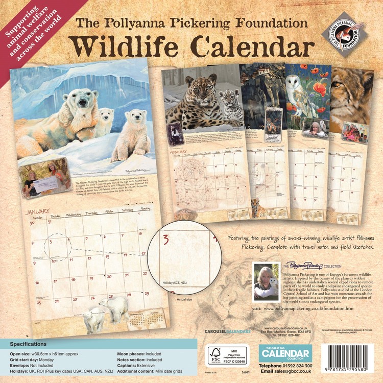 Calendar 2021 Pollyanna Pickering