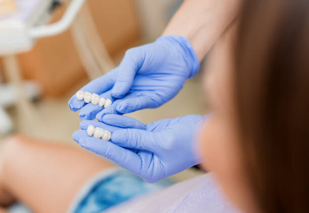 Sticker Porcelain Teeth