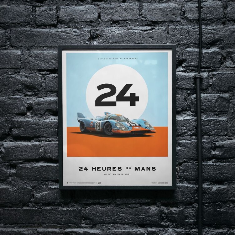 917 Gulf car poster - 1923Autos