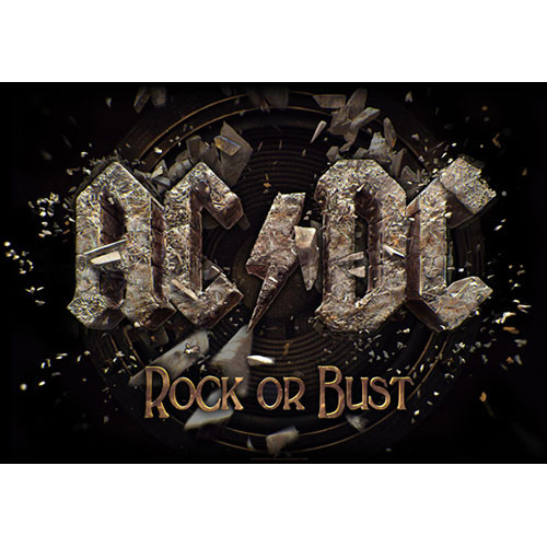 Poster de Têxteis AC/DC – Rock Or Bust