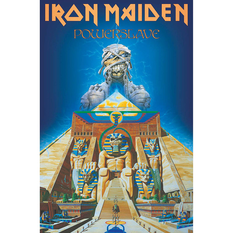 Poster de Têxteis Iron Maiden - Powerslave
