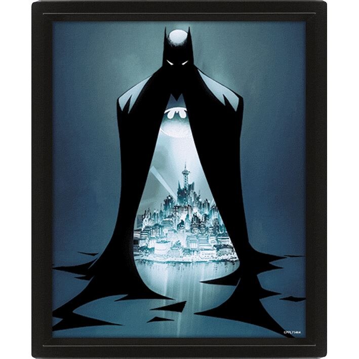 Framed 3Dposter Batman - Gotham Protector
