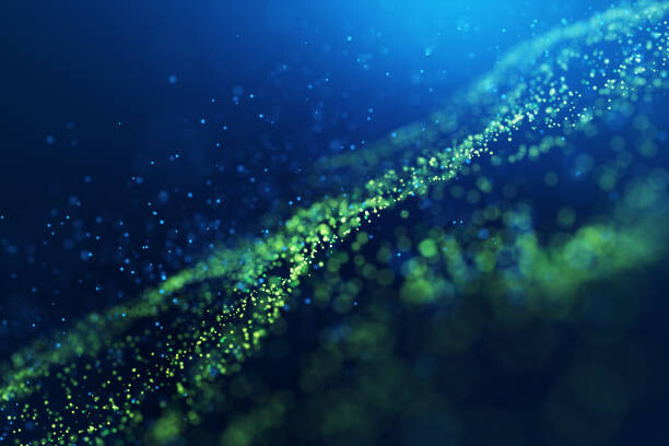 Poster Abstract green backgrounds