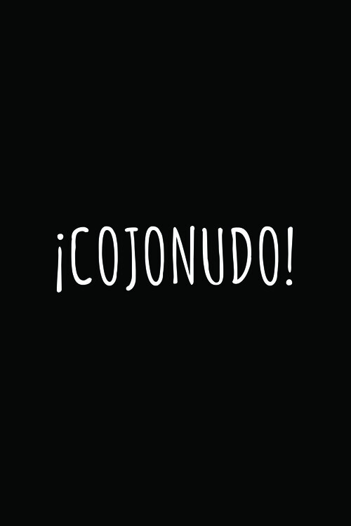 Poster ¡Cojonudo!