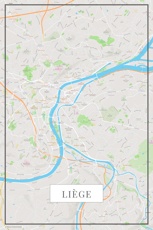 Poster Liege color