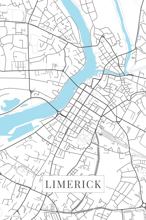 Poster Limerick white