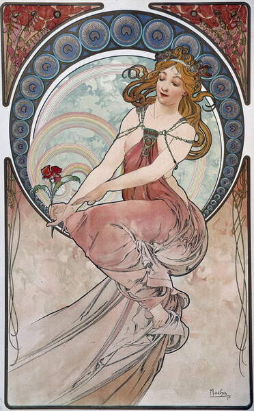 Poster Painting - by Mucha, 1898.