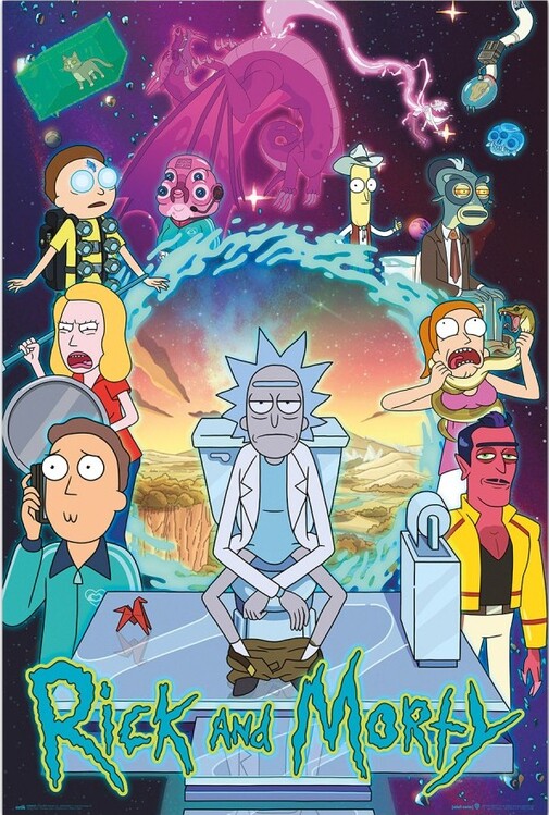Poster Rick & Morty - Season 4