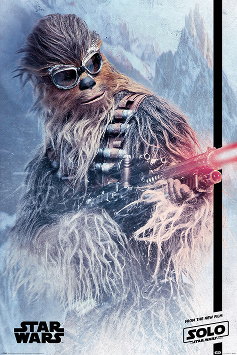 Poster Solo: A Star Wars Story - Chewie Blaster