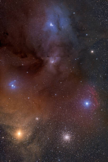 Poster Stellar landscape near the constellation of