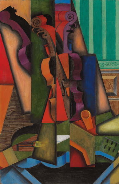 Poster Violin and Guitar, 1913