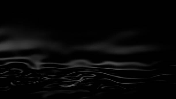 Poster 3D Illustration Abstract Black Background