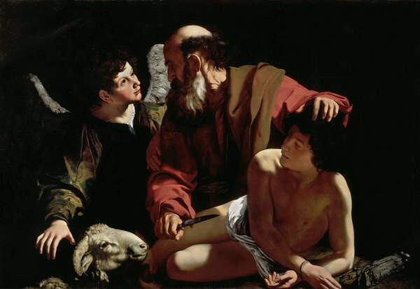 Poster Abraham Sacrificing Isaac
