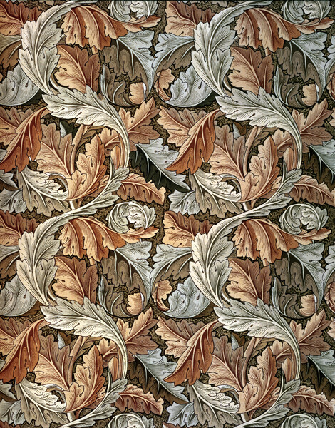 Плакат Acanthus Wallpaper, designed by William Morris