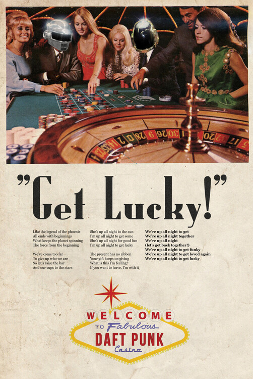 Плакат Ads Libitum - Get Lucky