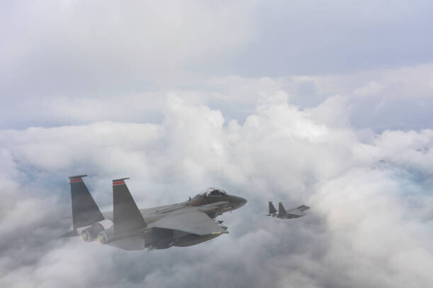 Poster Air Force Jets military training flight.